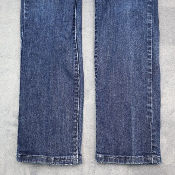 Levi Strauss And Co Pants Womens Blue Button Zip Mid Rise Skinny Denim Jeans - Picture 14 of 16